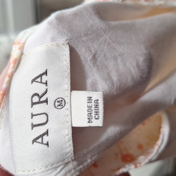 Aura Red Dress NWT Women's Sz M - Picture 9 of 11